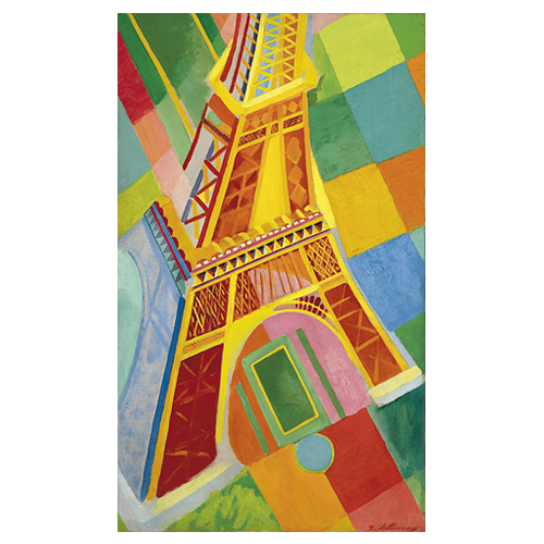 에펠탑 - 로베르 들로네 / 추상화그림 (인테리어액자)